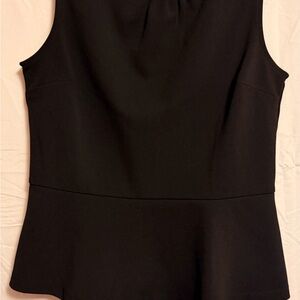 Banana Republic Black Sleeveless Blouse